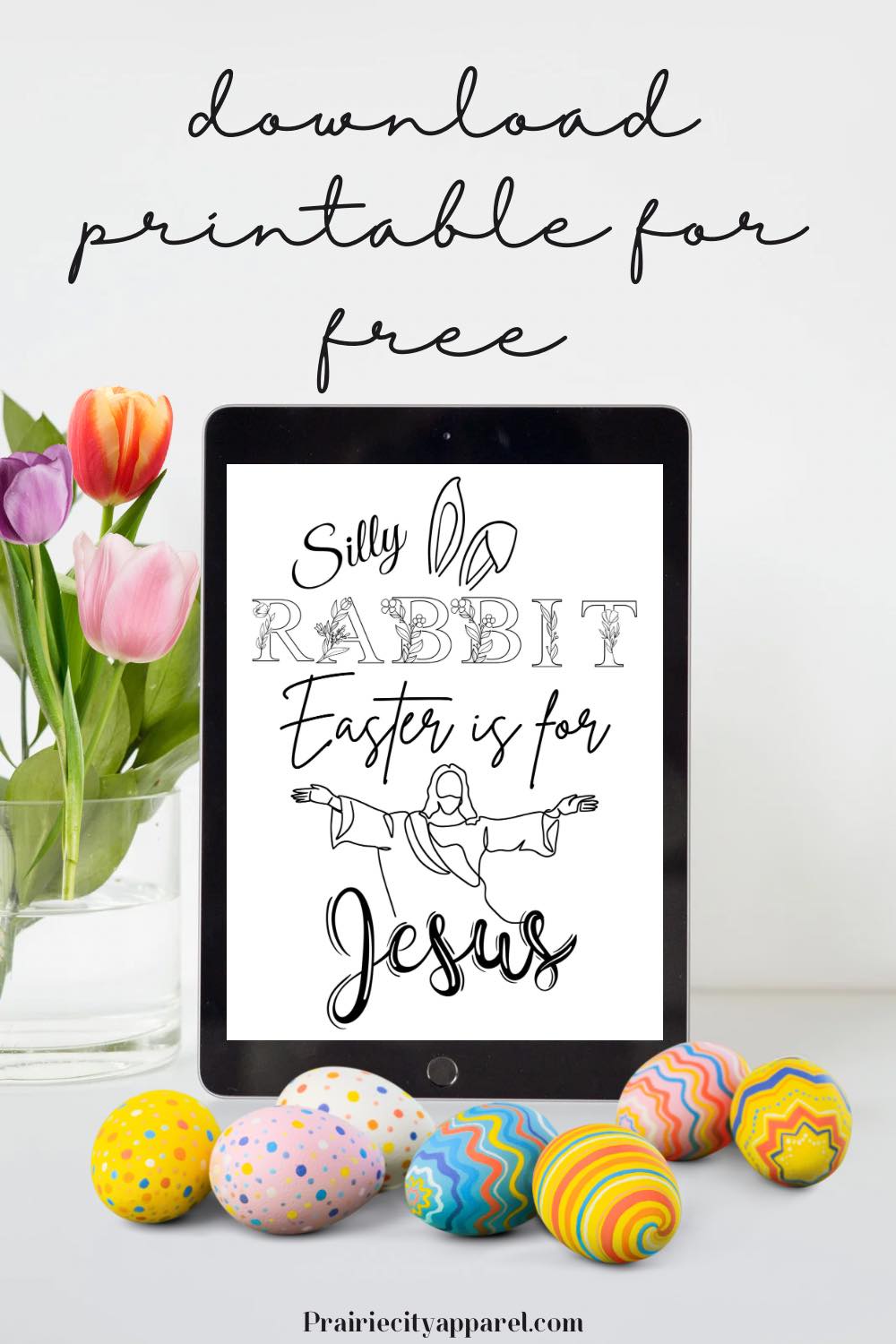Silly Rabbit, Easter Is for Jesus: A Fun & Faith-Filled Easter Activity for Kids