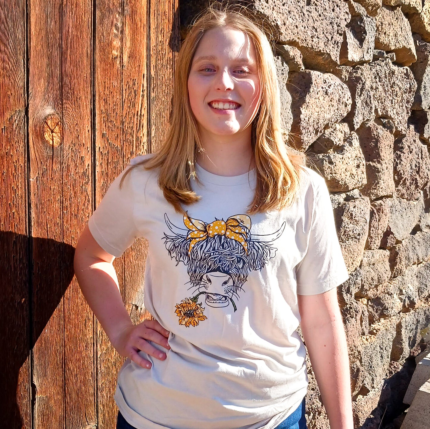 Highland Cow Tee